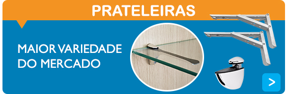 Prateleiras e suportes para prateleiras